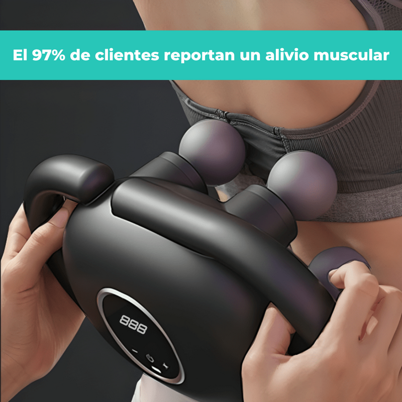 VibraFlex®- Masajeador 4 cabezas