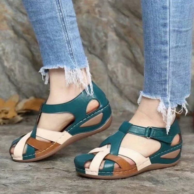 🔥 ÚLTIMO DÍA 55% DE DESCUENTO🔥-SANDALIAS CASUAL CUÑAS MUJER