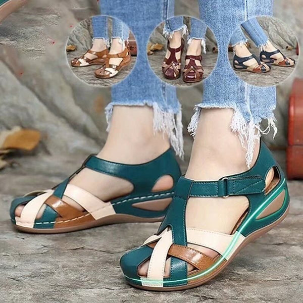 🔥 ÚLTIMO DÍA 55% DE DESCUENTO🔥-SANDALIAS CASUAL CUÑAS MUJER