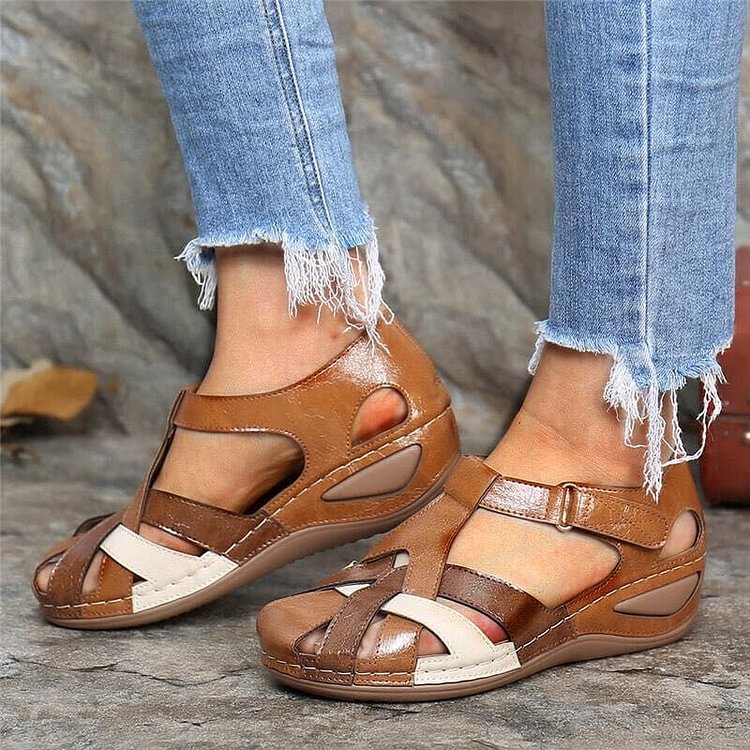 🔥 ÚLTIMO DÍA 55% DE DESCUENTO🔥-SANDALIAS CASUAL CUÑAS MUJER