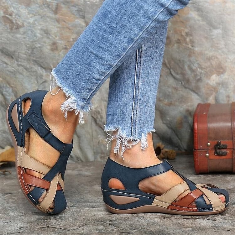 🔥 ÚLTIMO DÍA 55% DE DESCUENTO🔥-SANDALIAS CASUAL CUÑAS MUJER