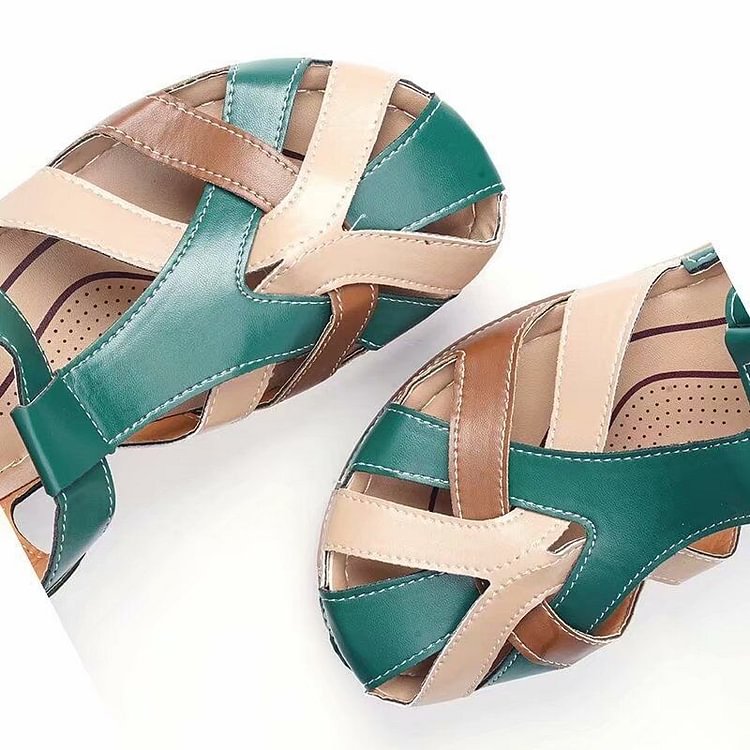 🔥 ÚLTIMO DÍA 55% DE DESCUENTO🔥-SANDALIAS CASUAL CUÑAS MUJER